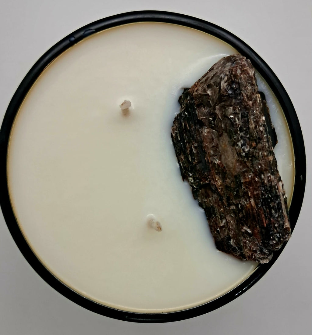 Two-wick scented candle: "Abundance Codes"