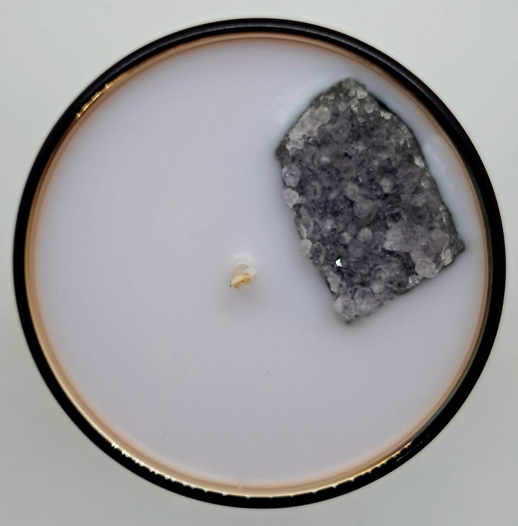 Scented candle: "Meditation Mode"