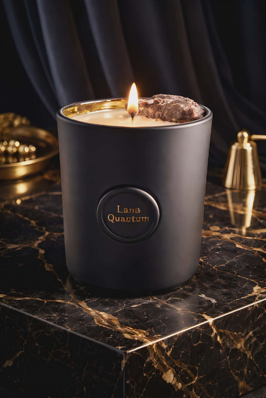 Scented candle: "Abundance Codes"
