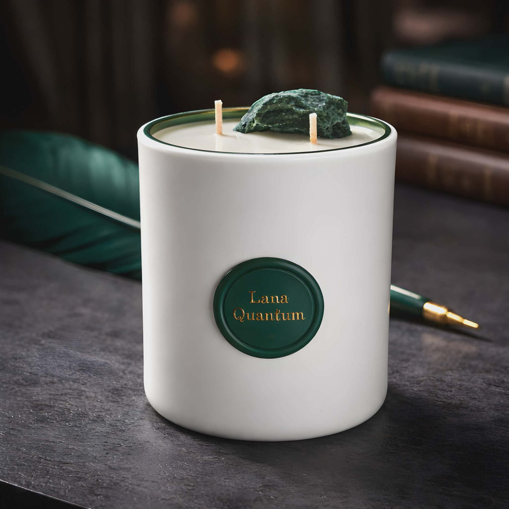 Two-wick scented candle: "Inner Feather"